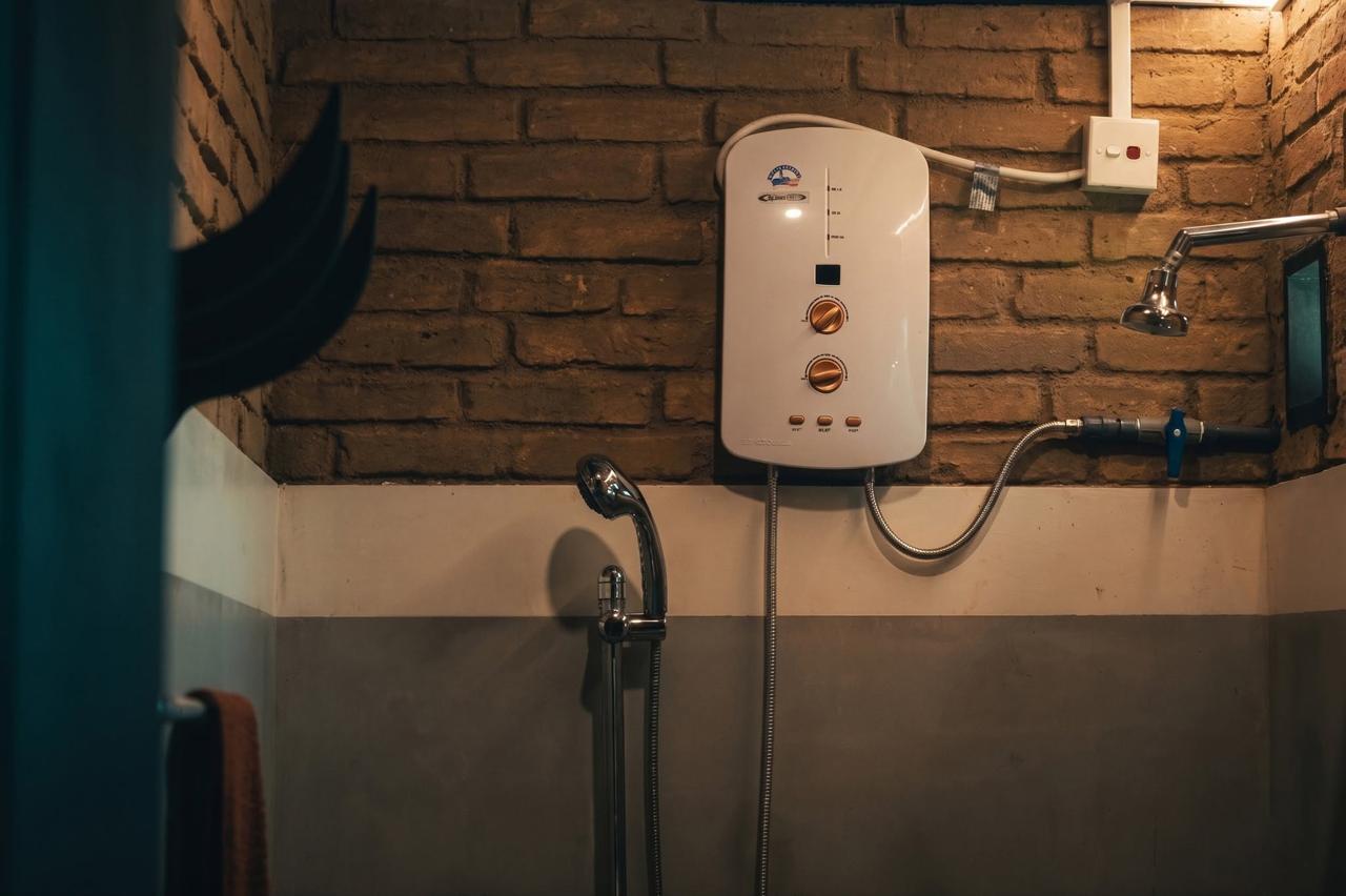 Hot water